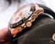Copy Rolex Daytona 43MM Watch Black Oysterflex Strap Rose Gold Subdials (3)_th.jpg